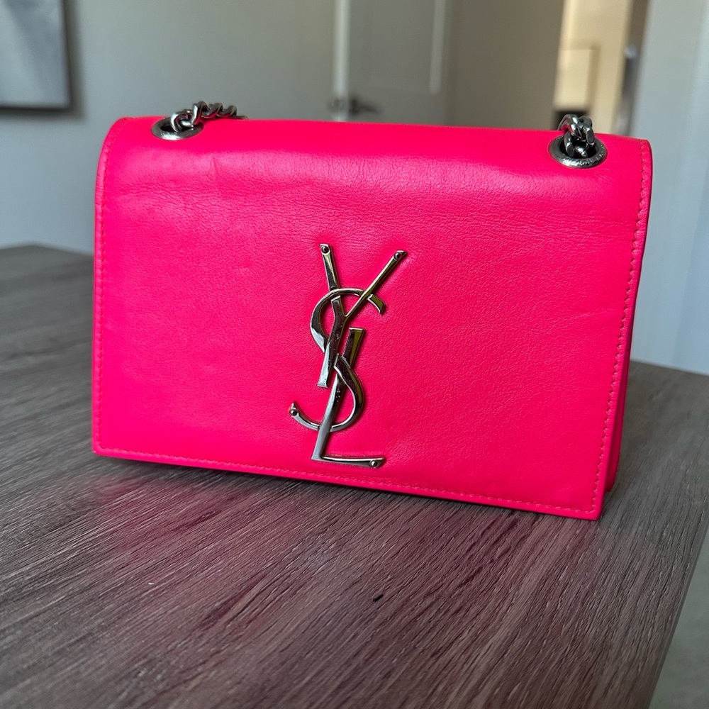 YSL Hot Pink Crossbody Bag